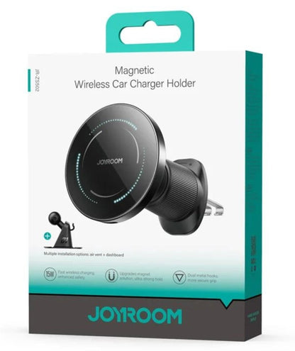 Joyroom JR-ZS502 Wireless Car Charger, 15W, 1.67A, Black