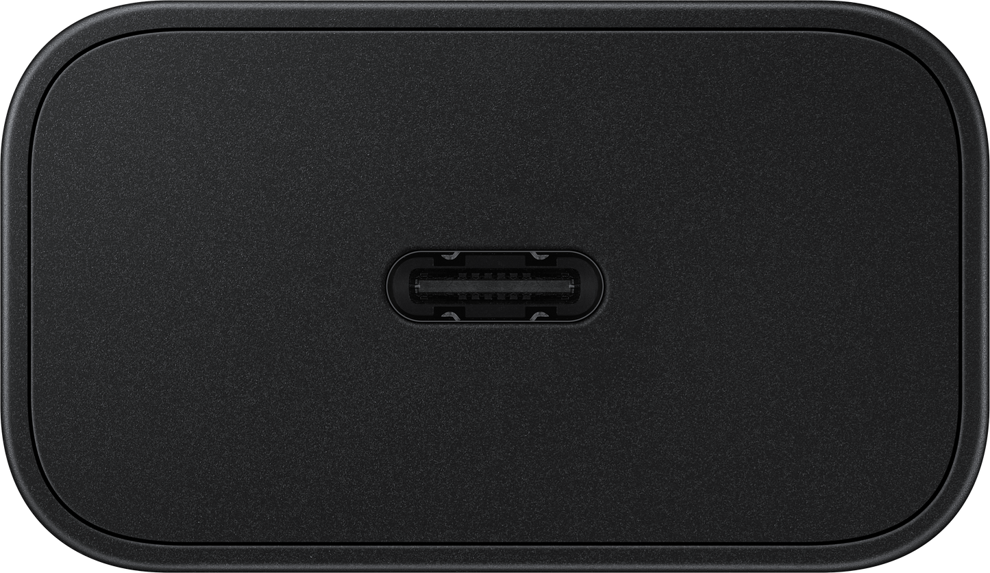 Samsung Network Charger, 25W, 3A, 1 x USB-C, Black EP-T2510NBEGEU 