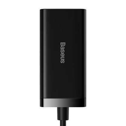 Baseus GaN3 Pro Charging Station, 100W, 5A, 2 x USB-A - 2 x USB-C, Black CCGP000101