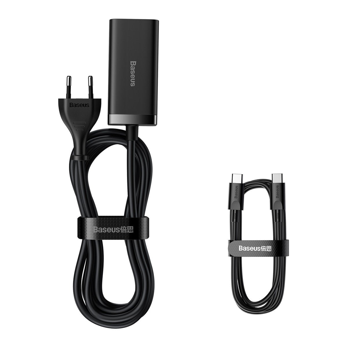 Baseus GaN3 Pro Charging Station, 100W, 5A, 2 x USB-A - 2 x USB-C, Black CCGP000101