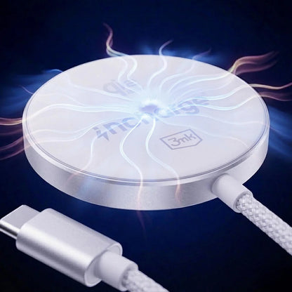 3MK Align Wireless Network Charger, 25W, White