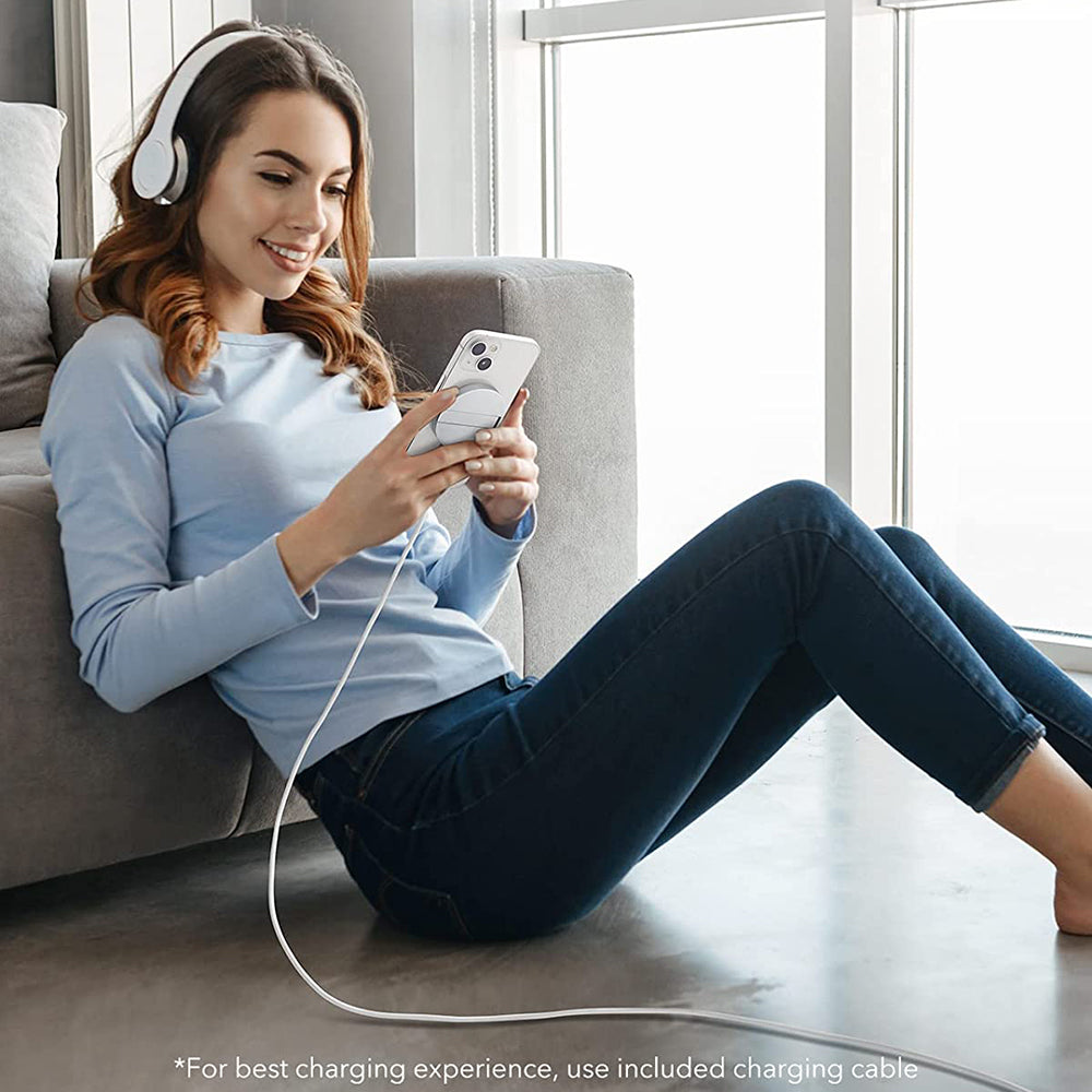 ESR HaloLock Wireless Network Charger, 15W, 1.67A, White