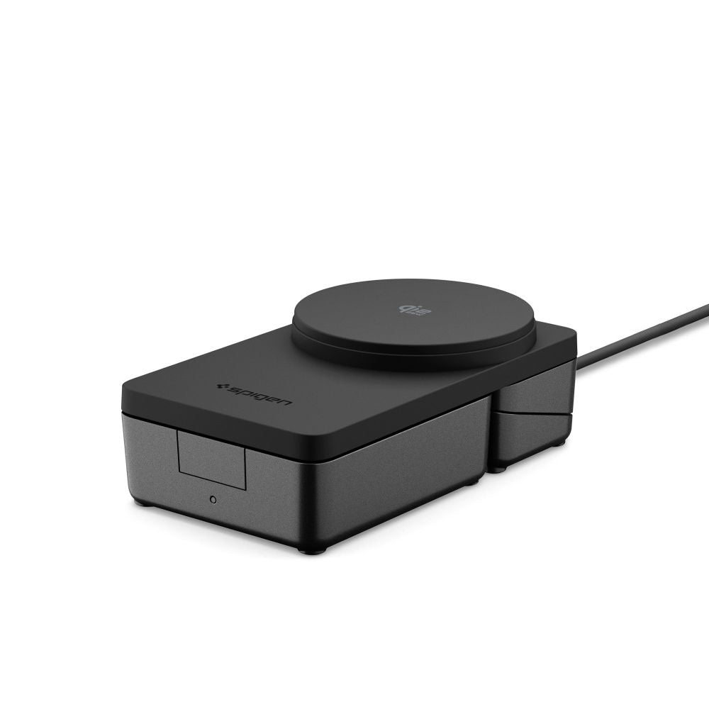 Spigen EF323MQ Essential 3in1 Wireless Network Charger, 25W, Black ACH10398