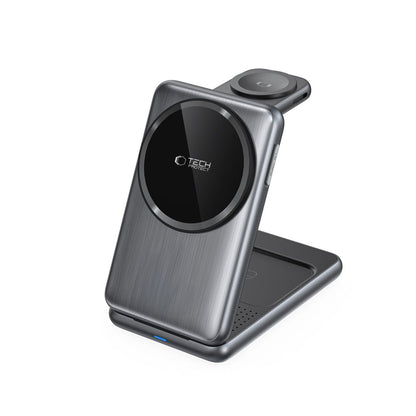 Tech-Protect A42 3in1 Wireless Network Charger, 15W, 1.67A, Grey