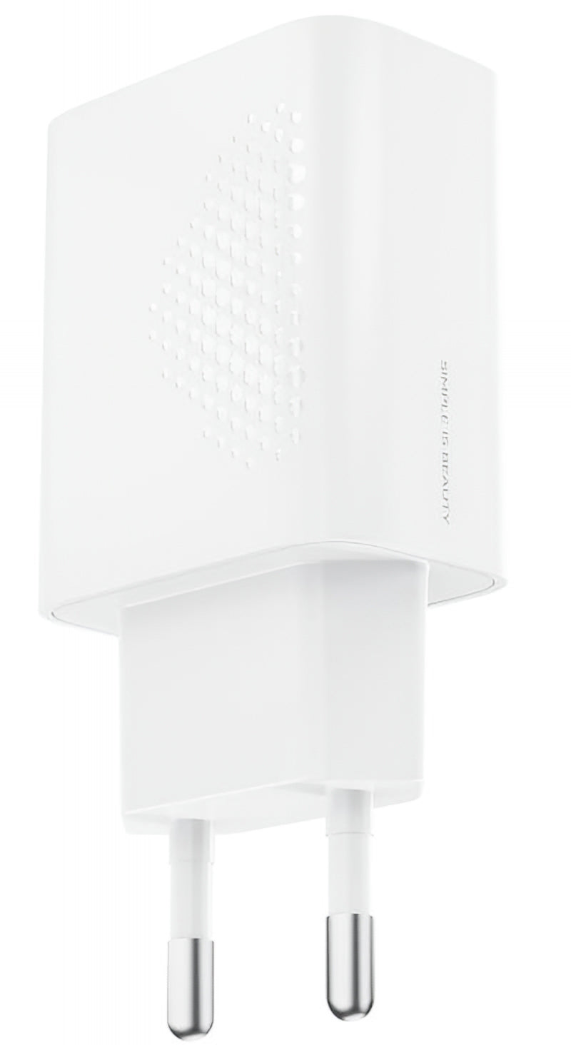 XO Design L159 Network Charger, 18W, 3A, 1 x USB-A, White