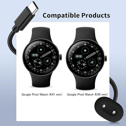 Techsuit THPX Wireless Charger for Google Pixel Watch 4 Series, White
