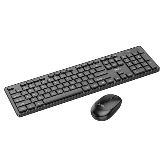 HOCO GM17 Wireless Keyboard and Mouse Kit, Black