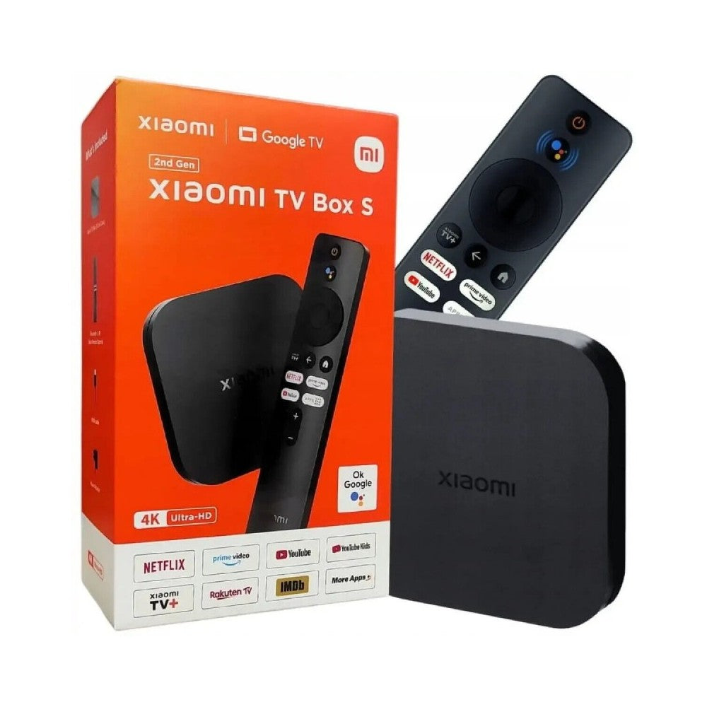 Mediaplayer Xiaomi Mi TV Box S, Wi-Fi, 4K, HDR10+, Gen 3 PFJ4191EU