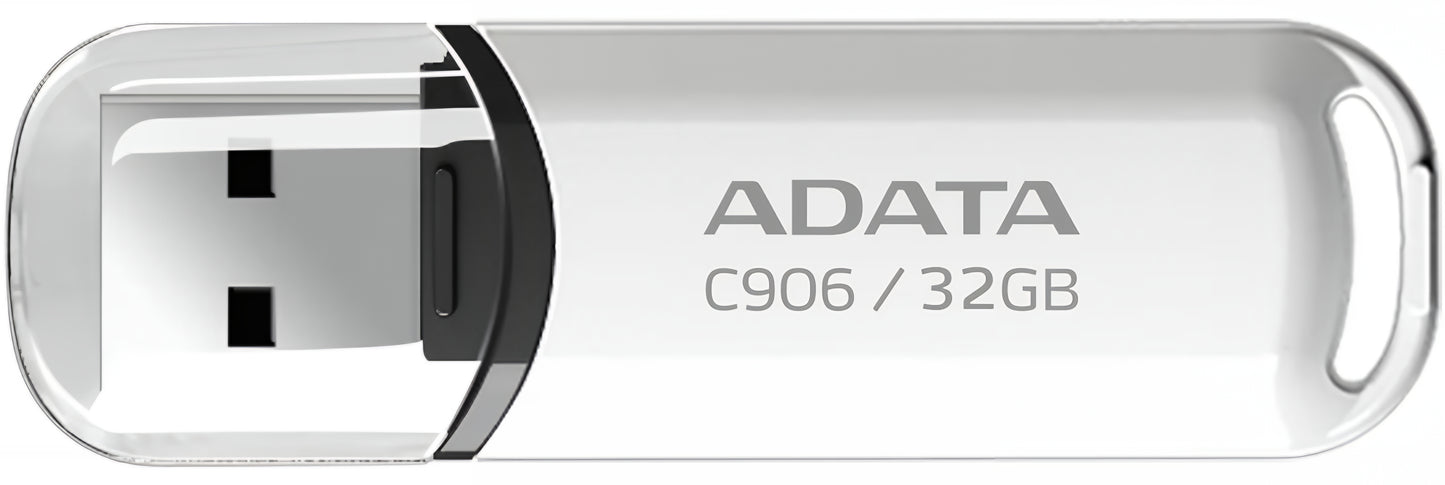 ADATA C906 External USB-A Memory, 32GB AC906-32G-RWH