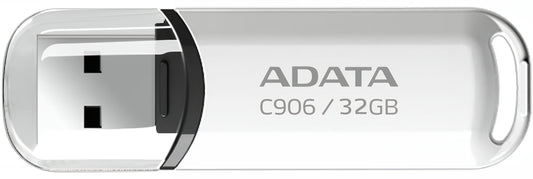 ADATA C906 External USB-A Memory, 32GB AC906-32G-RWH