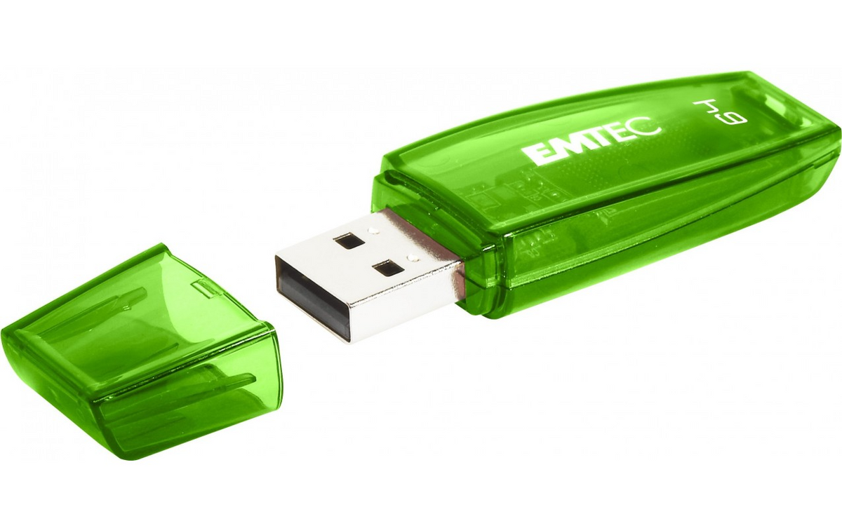External USB-A Memory Emtec C410 Color Mix, 64Gb ECMMD64G2C4