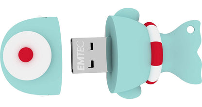 External USB-A Memory Emtec M337 Whale, 16Gb ECMMD16GM337