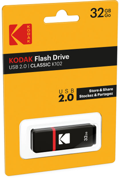 External USB-A Memory Kodak K102, 32Gb EKMMD32GK10