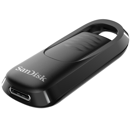 SanDisk Ultra Slider USB-C External Memory, 256Gb SDCZ480-256G-G46