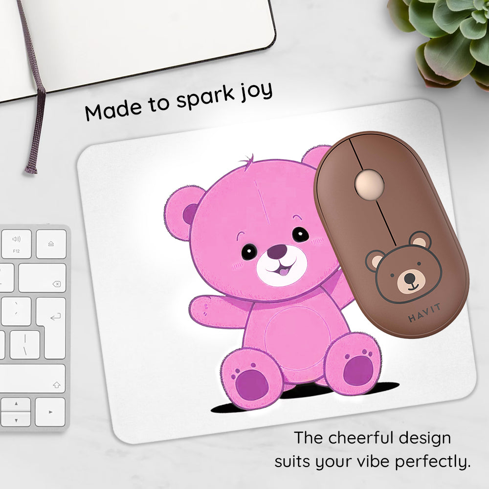 Wireless Mouse HAVIT MS75GT Pro, 1600DPI, Brown