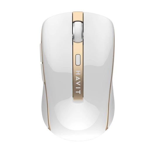 Wireless Mouse HAVIT MS951GT, 1000DPI - 1600DPI, Gold White