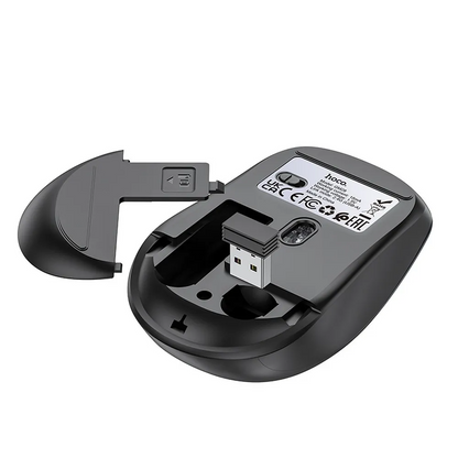 Wireless Mouse HOCO GM28, 1600DPI, Gray