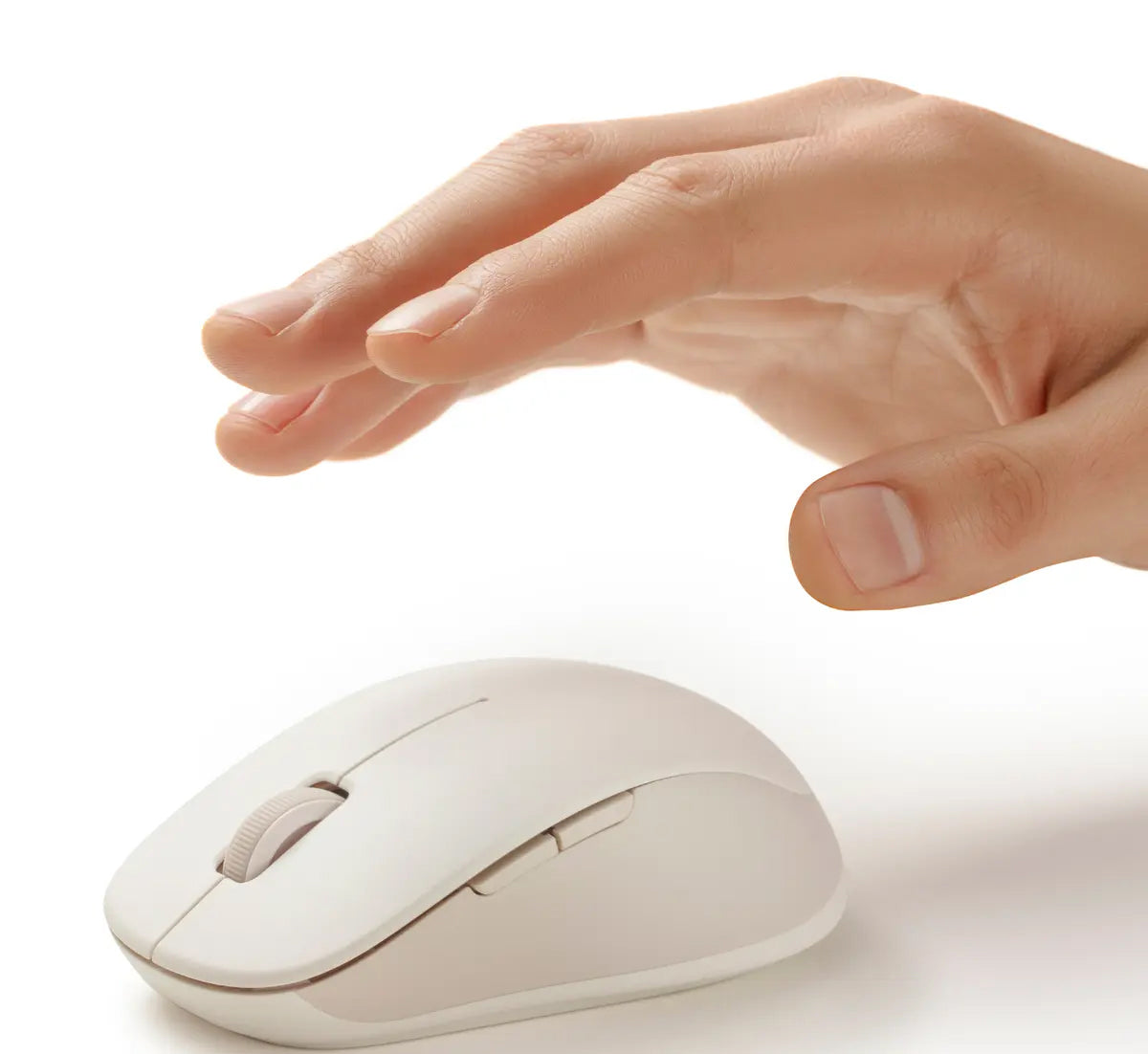 Xiaomi Dual-mode 2 Wireless Mouse, 1200DPI, BT / Wi-Fi, White BHR8849GL