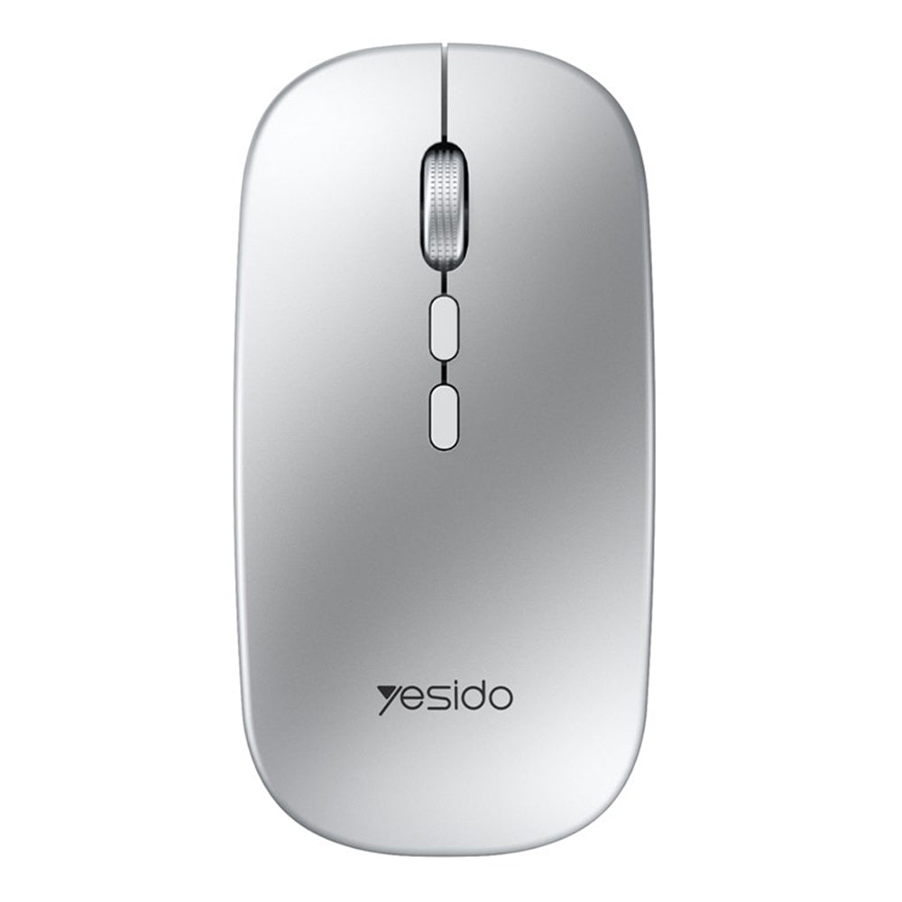 Wireless Mouse Yesido KB15, 800DPI - 1600DPI, Silver