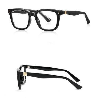 Techsuit 2225 Men's Computer Glasses, Anti-Blue Light, Black