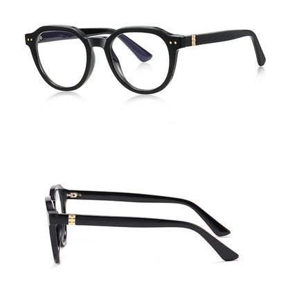 Techsuit 2228 Men's Computer Glasses, Anti-Blue Light, Black
