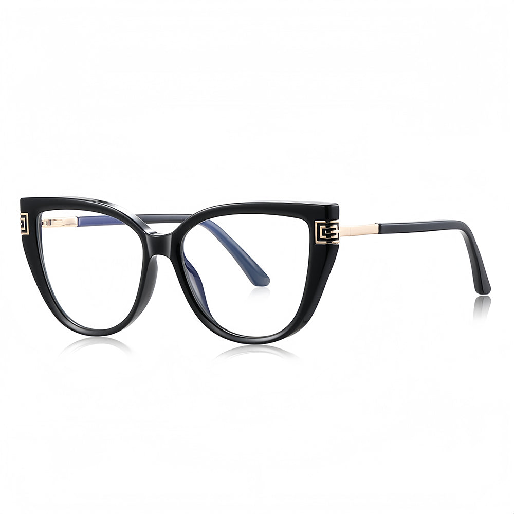 Women's Computer Glasses Techsuit 2259, Anti-Blue Light, Black