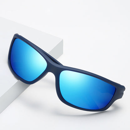 Unisex Cycling Glasses Techsuit 201910, Polarized, Black