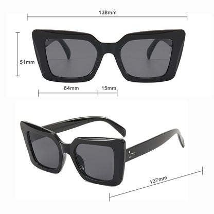 Techsuit 5277 Women's Sunglasses, Black Gray