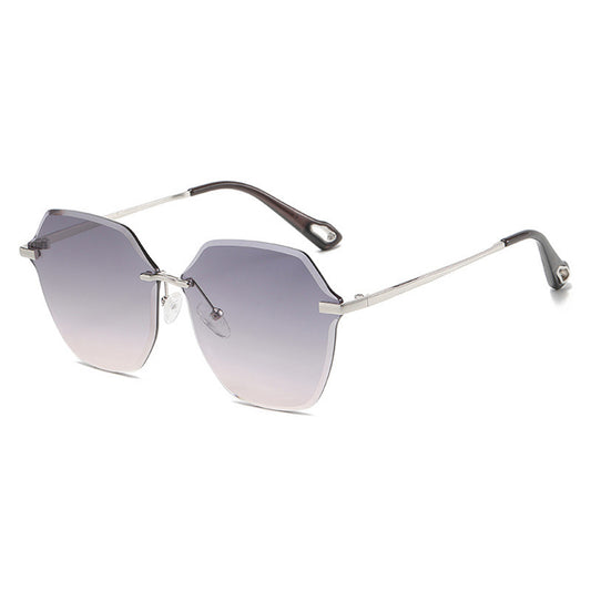 Techsuit 8195 Women's Sunglasses, Silver Gray