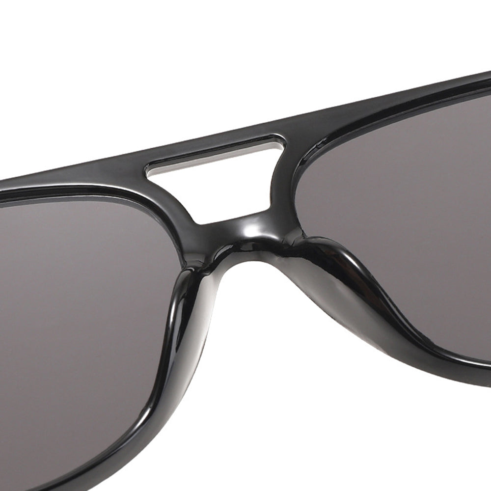 Unisex Techsuit 98061 Sunglasses, UV Protection, Beige Brown