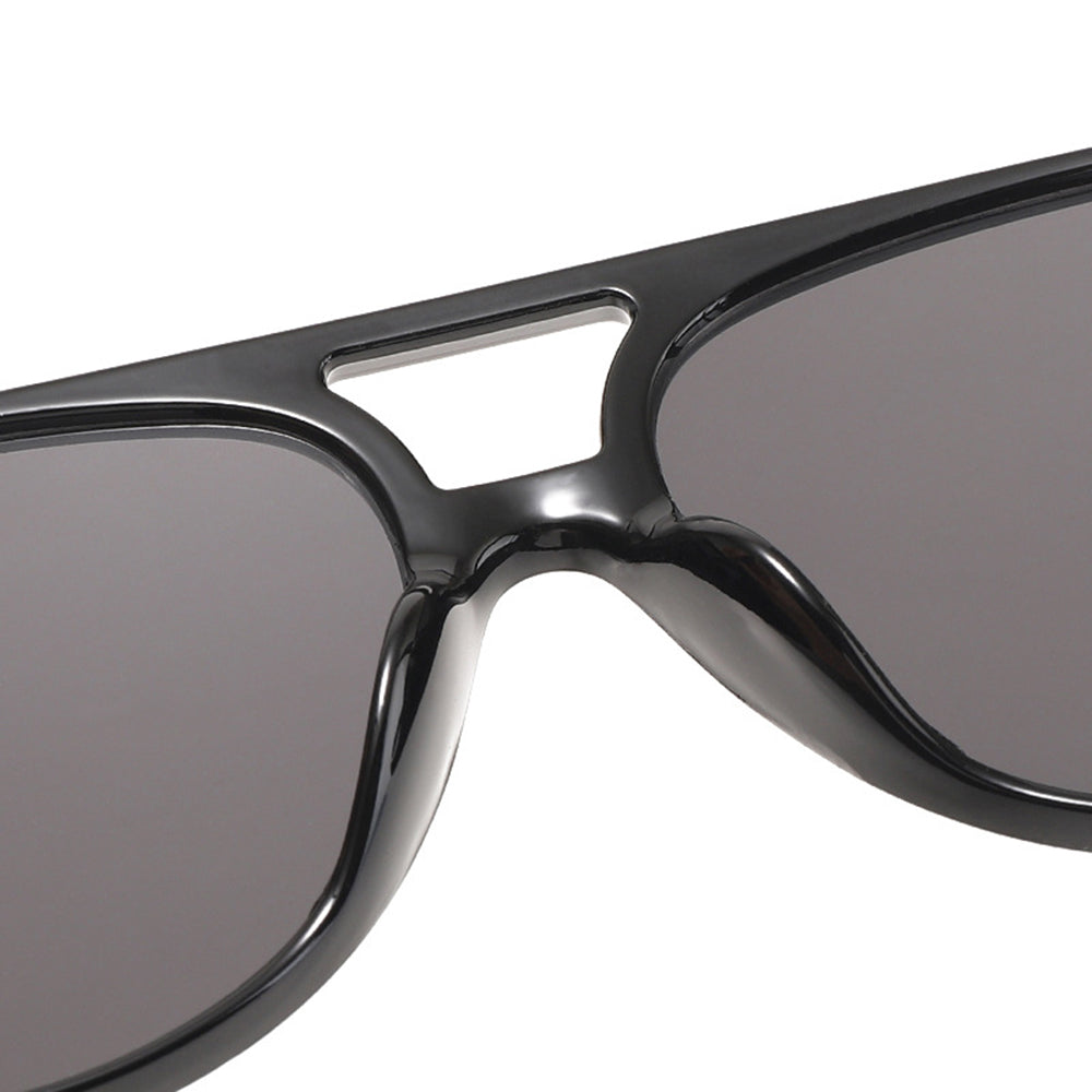 Unisex Techsuit 98061 Sunglasses, UV Protection, Brown Beige Orange