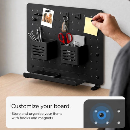 Spigen LD405 Metal Desk Organizer, Black AHP11400
