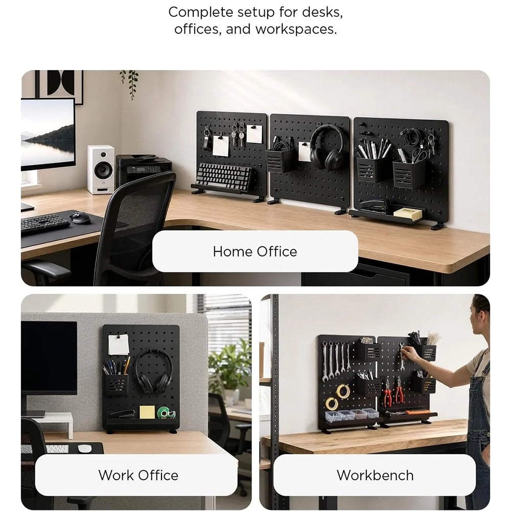 Spigen LD405 Metal Desk Organizer, Black AHP11400