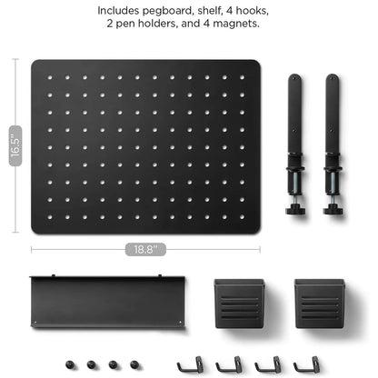 Spigen LD405 Metal Desk Organizer, Black AHP11400
