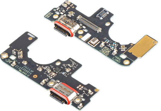 Charging Connector Board - Microphone Motorola Moto G87, Service Pack 5B28C32729