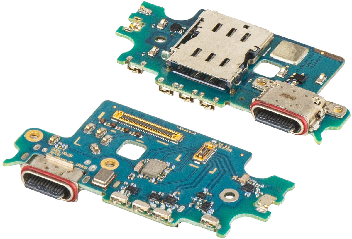 Charging Connector Board - Microphone - SIM Reader Module Samsung Galaxy S22+ 5G S906