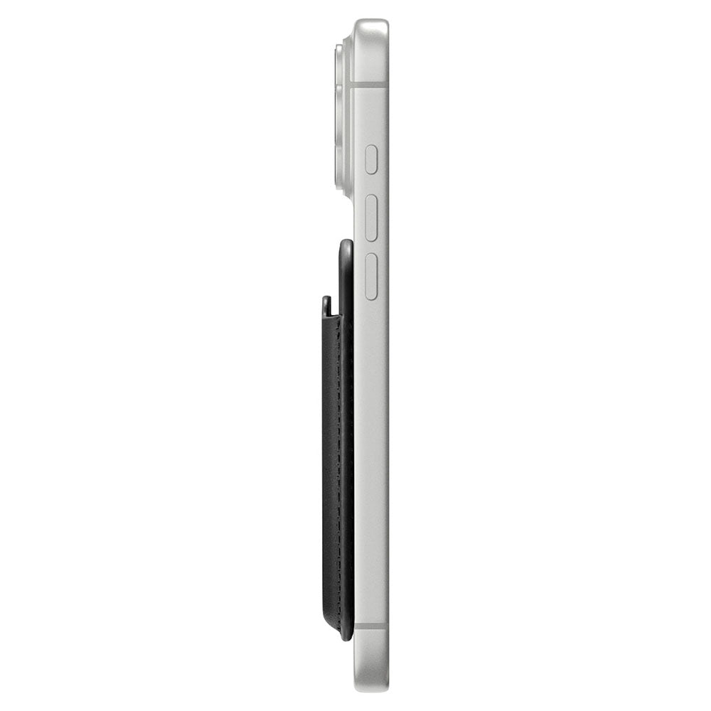 MagSafe Wallet, Spigen, Valentinus MagFit, Black AFA11337