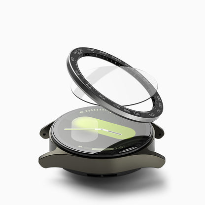 Ringke Premium Styling Protection Frame for Samsung Galaxy Watch7 44mm, Model 1, Black