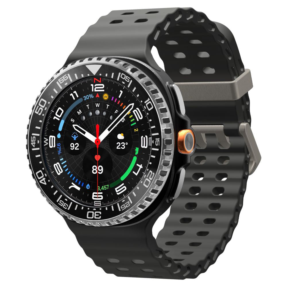 Spigen Tune Pro Diver Protection Frame for Samsung Galaxy Watch8 Classic, Black