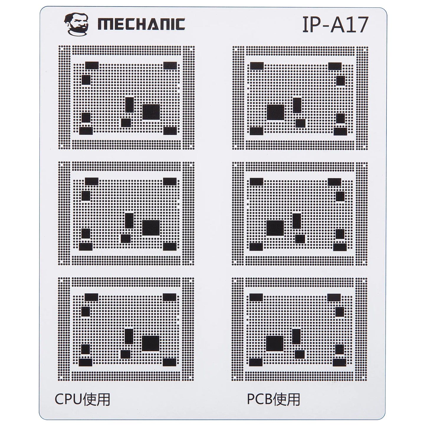 CI Mechanic Isolation Template for Apple iPhone 6 - 16 Series