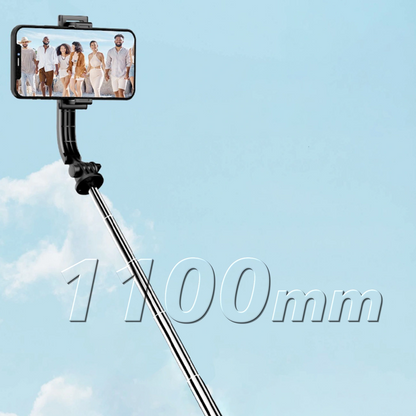 Dudao F18S Bluetooth Selfie Stick, Universal, Black