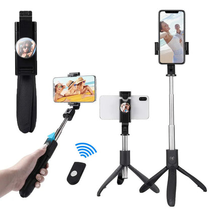 Selfie Stick Bluetooth Techsuit K06, Universal, Black