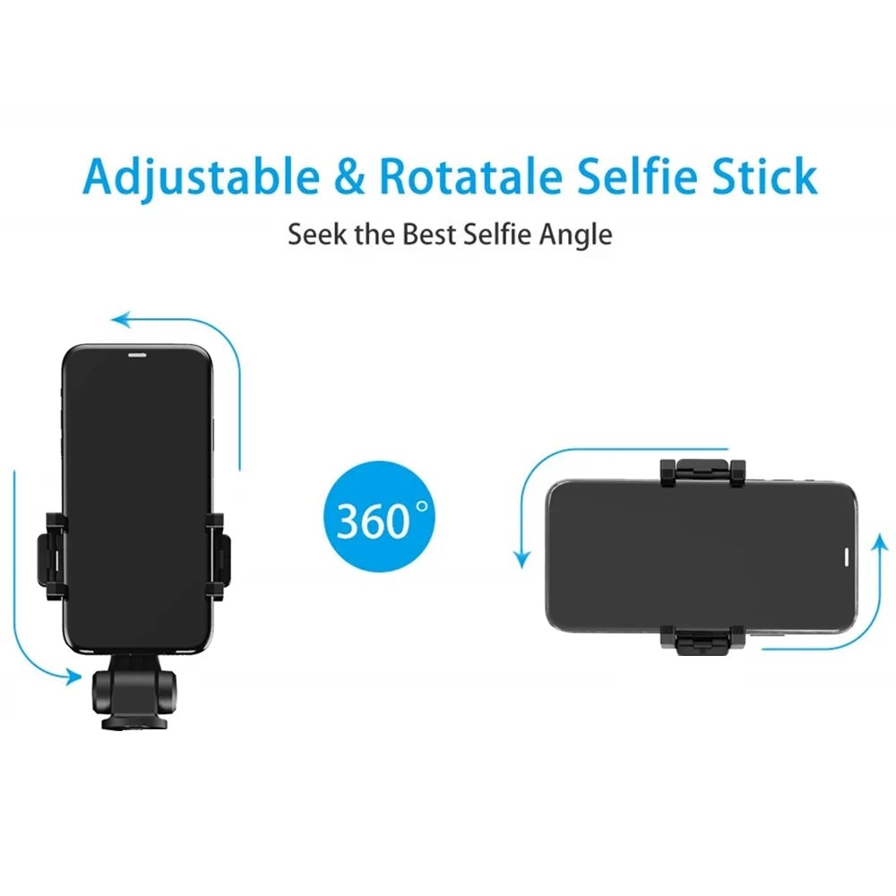 Selfie Stick Bluetooth Techsuit L01, Universal, Black