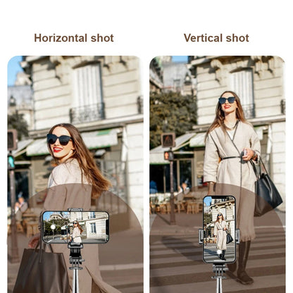 Selfie Stick Bluetooth Techsuit Q11s, Universal, Black