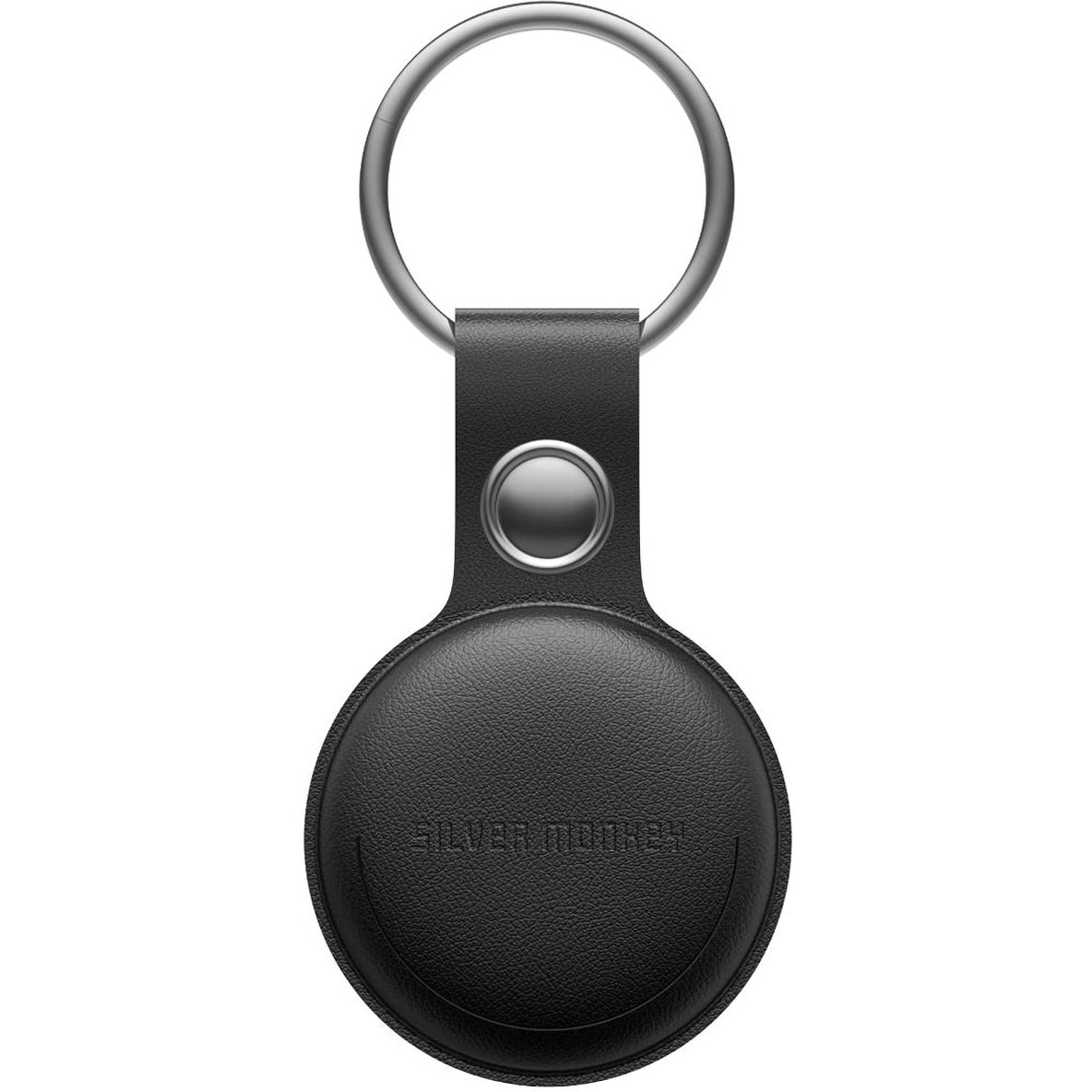 Silver Monkey Tag, White 