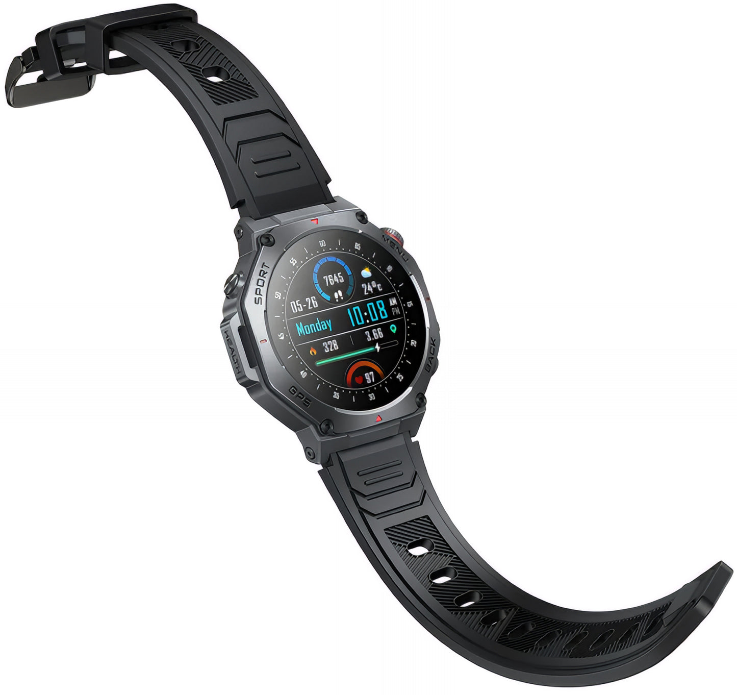 HOCO Y37 Call Smartwatch, Black