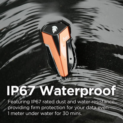 Solid State Drive (External SSD) Dato Ares Amber Shield, 500GB, Black ARSASE-500GB