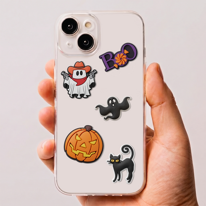 OEM Boo 3D Stickers for Phone / Tablet Case, Set of 5, Multicolor