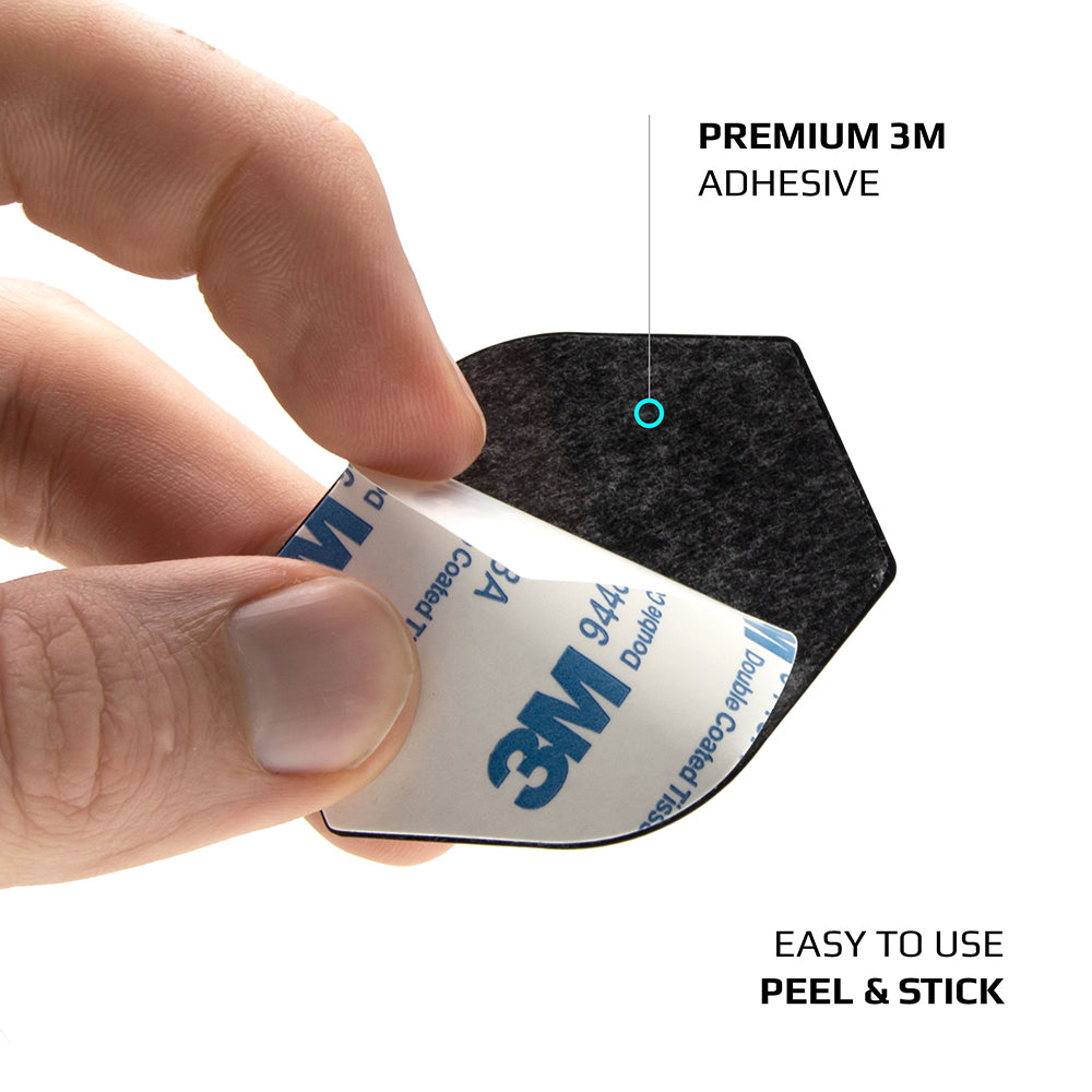 Fixed 3in1 Black Metal Sticker