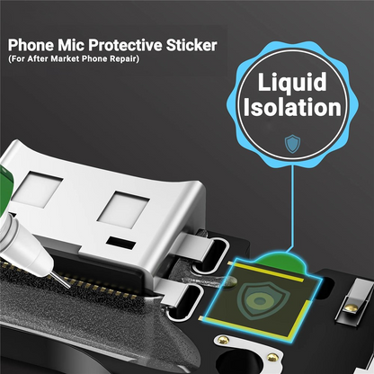 Microphone Protection Sticker 2UUL DA32, Set of 500 pieces